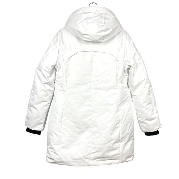 NWT * NOIZE Insulated Hooded Parka Jacket in Winter White - Picture 6 of 15